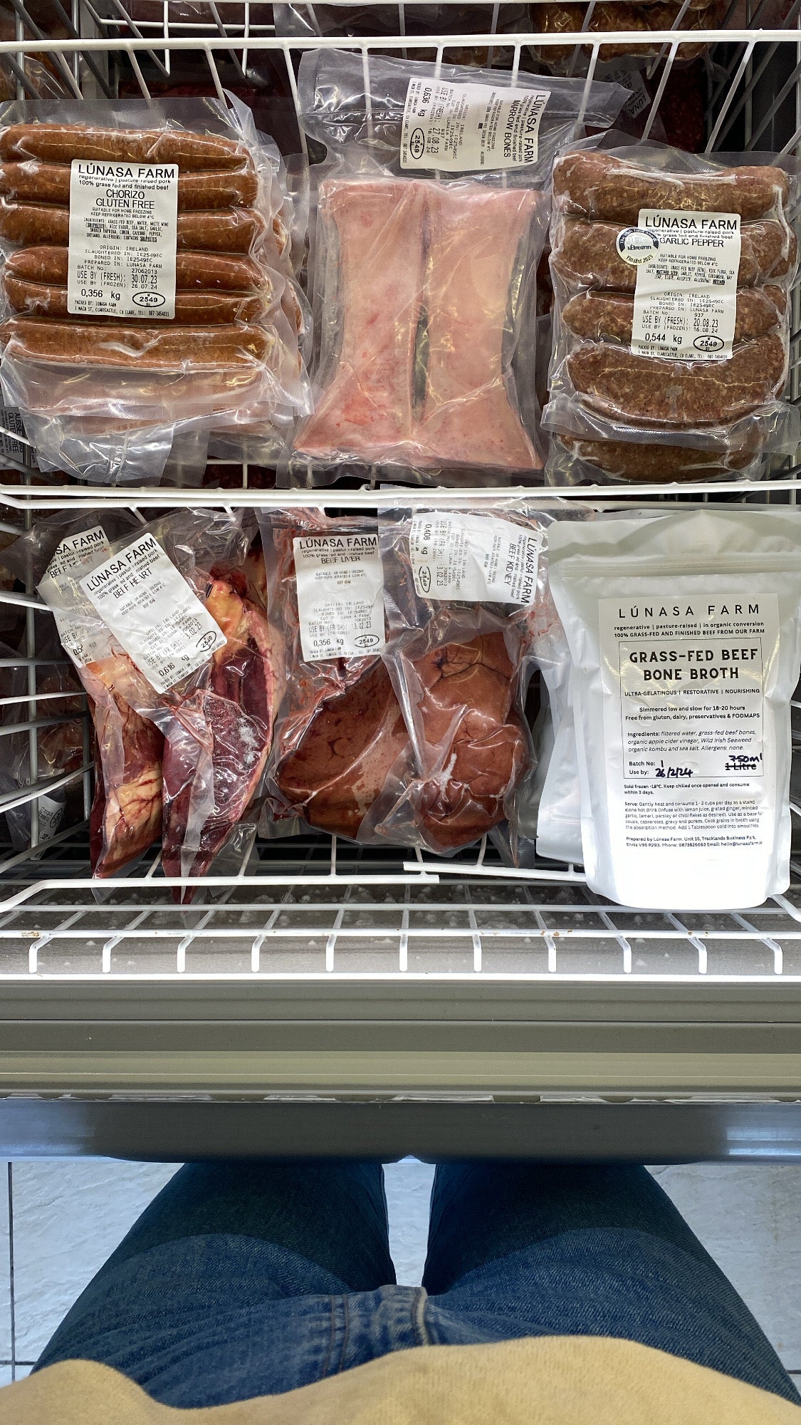 Grass-fed beef bone broth (1L)
