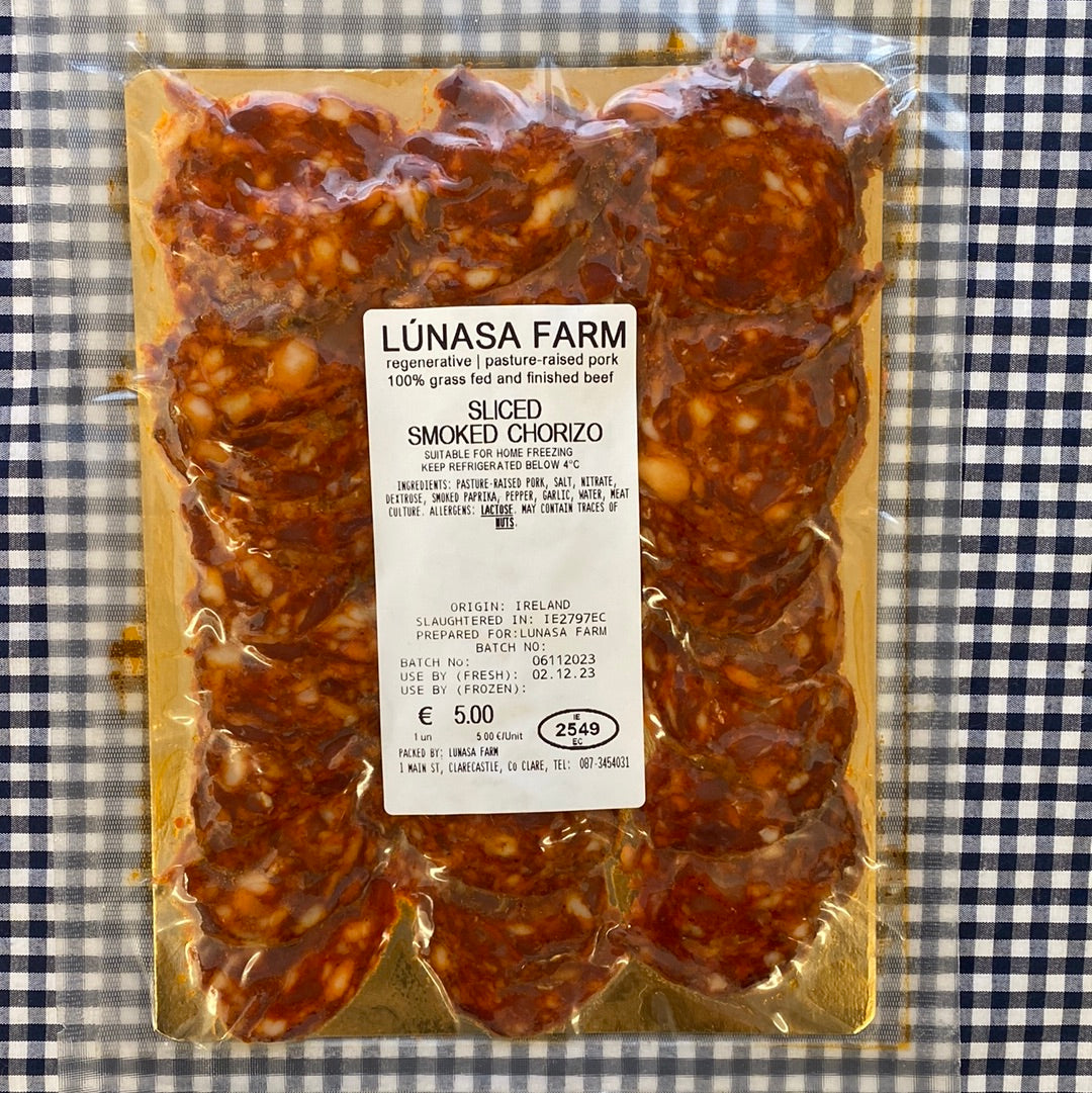 Sliced Smoked Chorizo