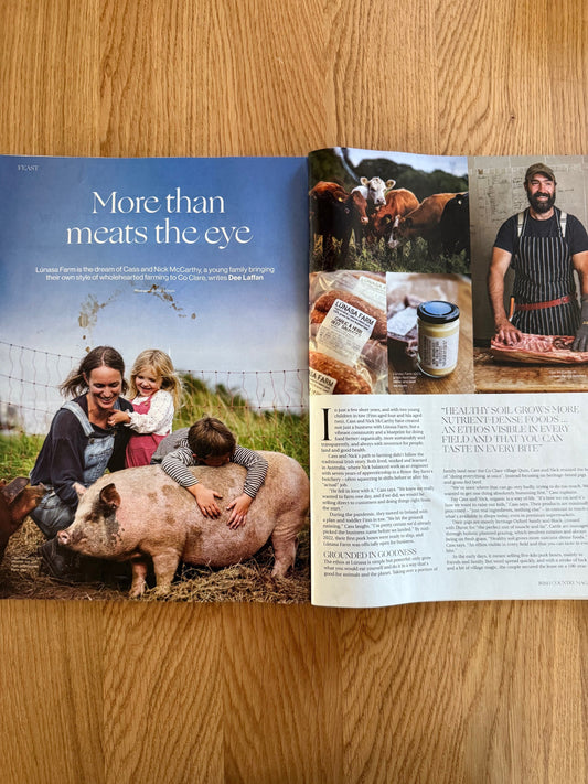 Feature in Irish Country Magazine