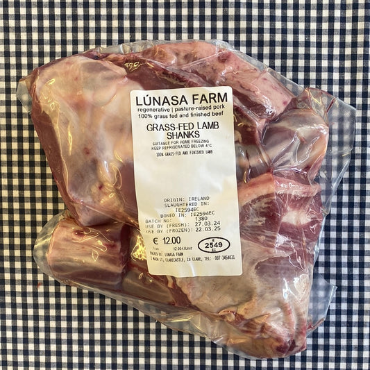 Grass-fed lamb shanks (2 pack)