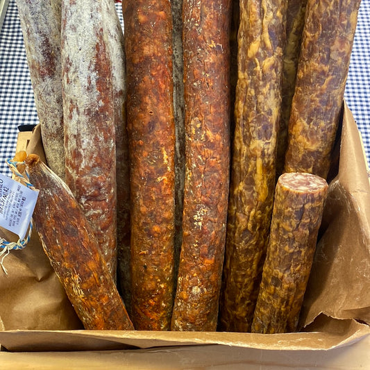 Smoked Garlic Saucisson