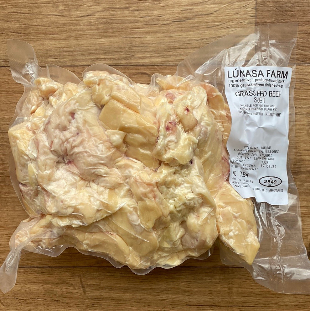 Grassfed beef suet Lúnasa Farm