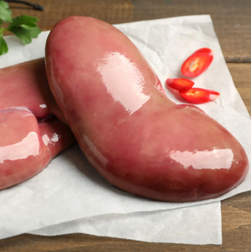 Pasture-raised pork kidney