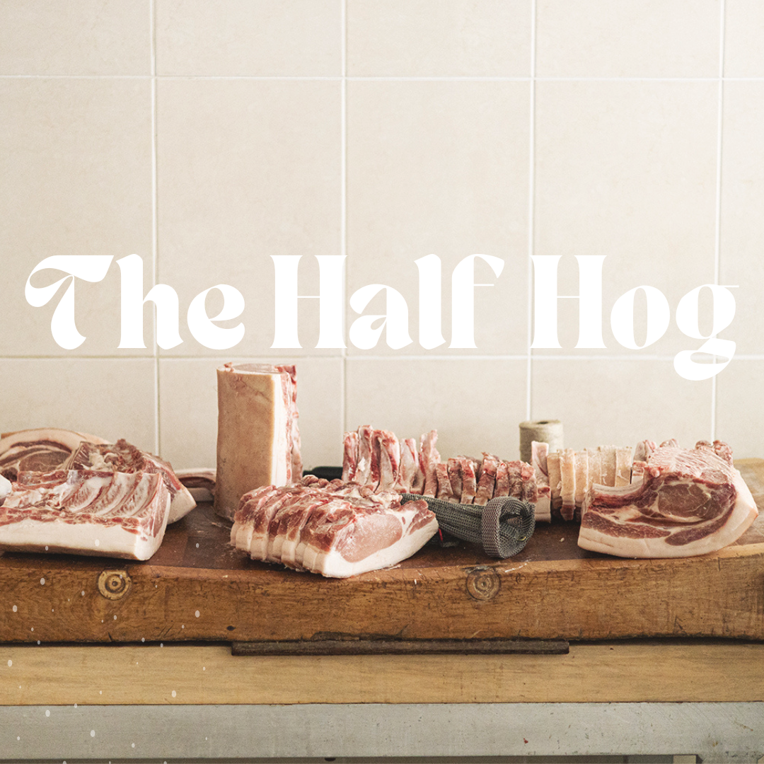 25kg Half Hog (€17/kg)