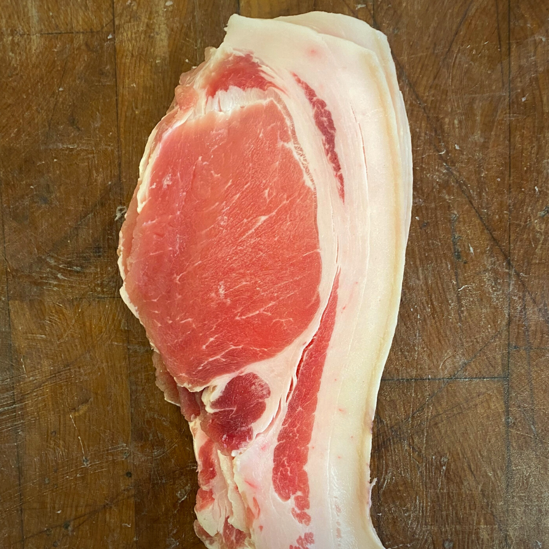 Miscured Rasher Unsmoked Back Rashers (Nitrate-Free) – Lúnasa Farm