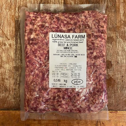 Beef & Pork Mince 500g
